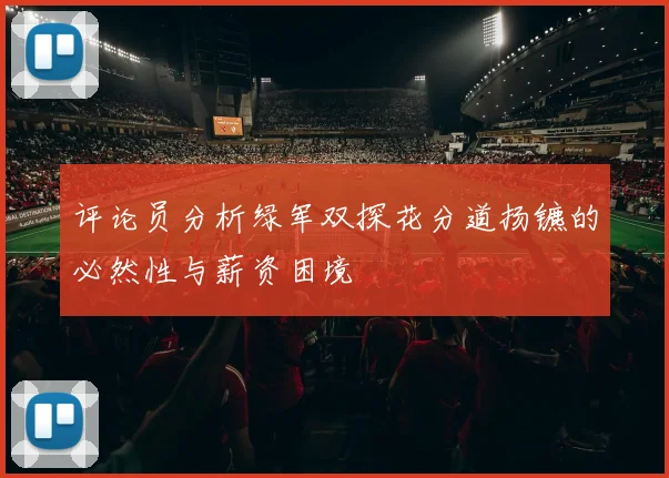 评论员分析绿军双探花分道扬镳的必然性与薪资困境